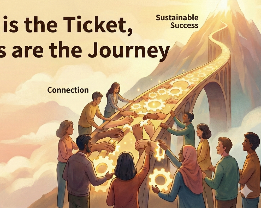 Featured image of post Skill Opens Doors, Relationships Carry You Far: Building Sustainable Success Together