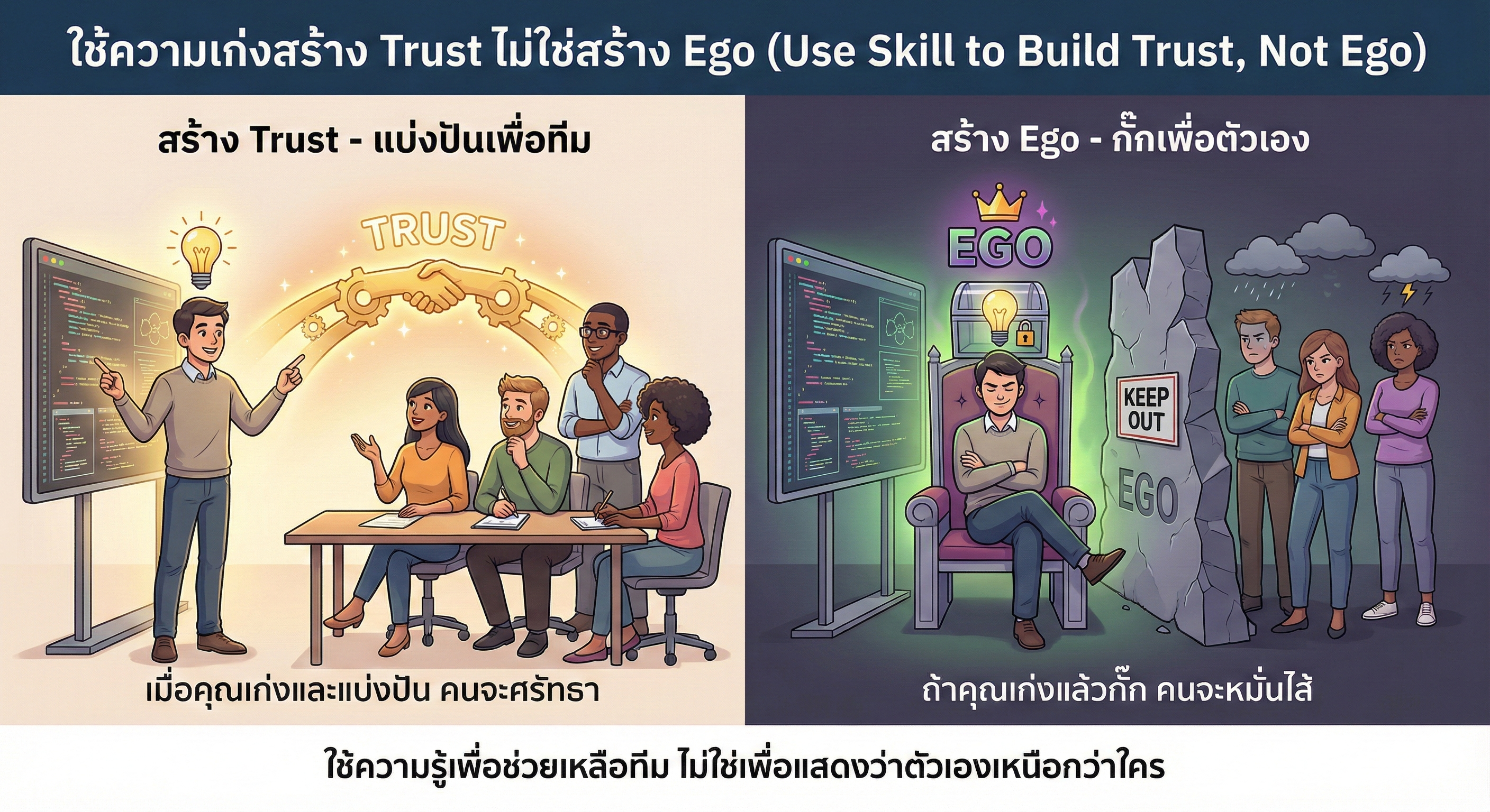 Use Skill Build Trust