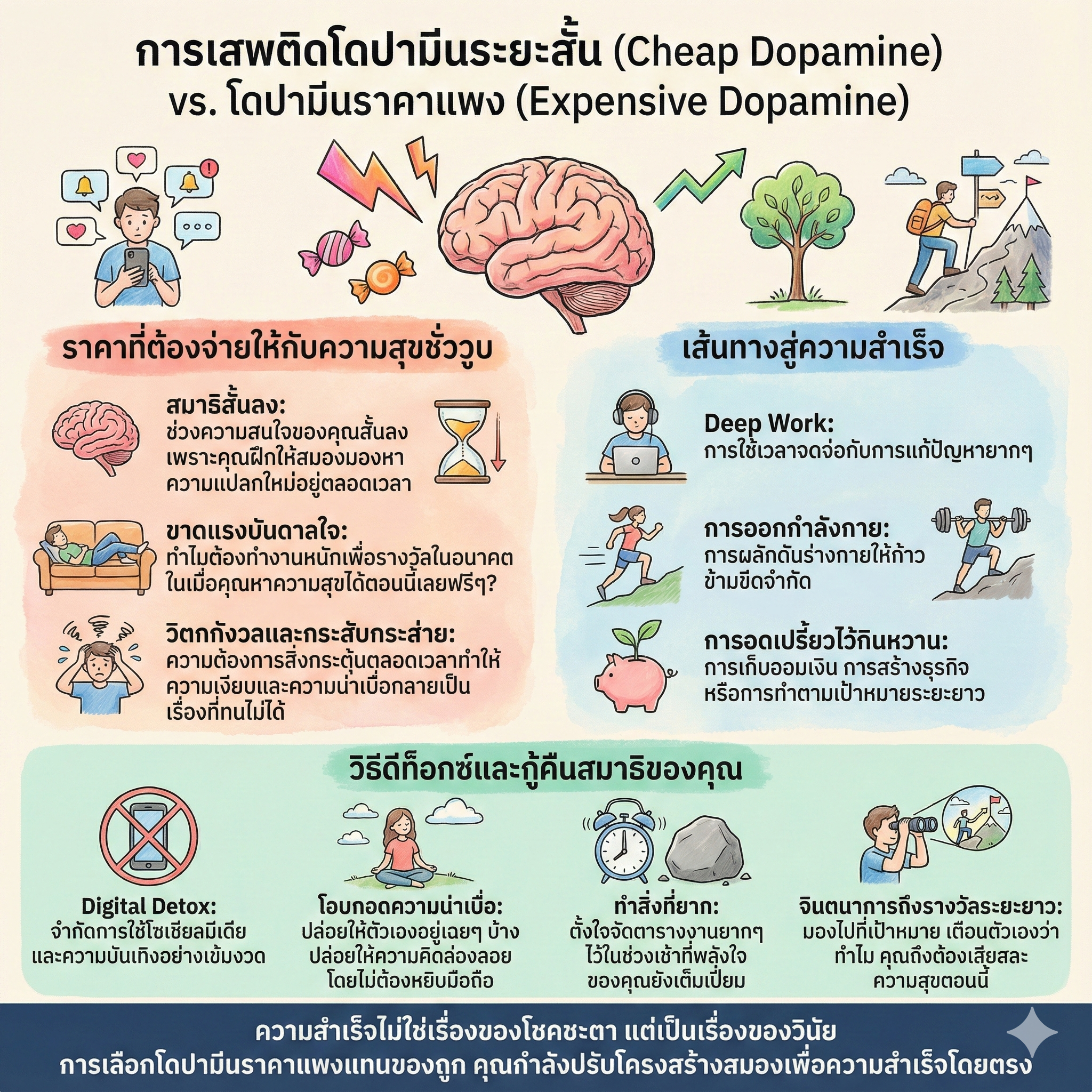 Cheap Dopamine vs Expensive Dopamine
