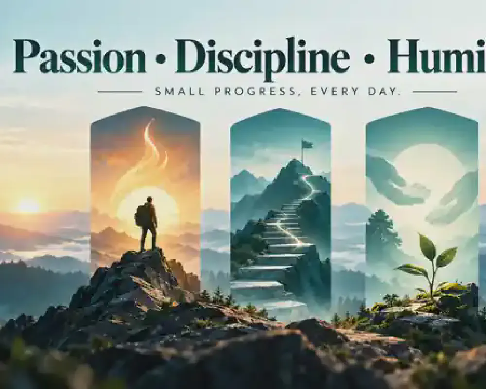 Featured image of post Passion ทำให้เราเริ่มต้น แต่ Discipline และ Humility ทำให้เราไปได้ไกล